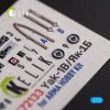 KELIK K72133 Yak-1B - interior 3D decals for Arma Hobby kit 1/72